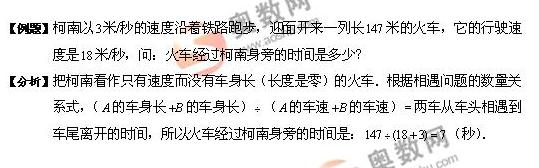 火车过桥问题的例题讲解31