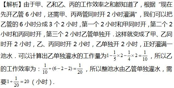 2016年杭州小升初数学应用题之工程问题2