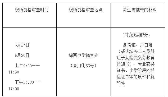 成都市锦西中学2016年小升初特长生招生公告2